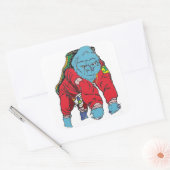 臆病な旅行者 スクエアシール (封筒)