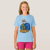 臆病な犬の勇気 |ユースグラフィック Tシャツ (正面フル)