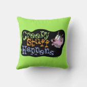 臆病な犬の勇気 |不気味な物が発生 クッション (裏面)