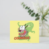 臆病な犬の勇気 |幽霊図 ポストカード (スタンド正面)