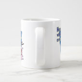 臆病な犬の勇気 |皆さんはどこにいるの? ジャンボコーヒーマグカップ (裏面)