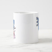 臆病な犬の勇気 |皆さんはどこにいるの? ジャンボコーヒーマグカップ (正面)