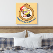 臆病な犬の勇気 | Good Dog Course キャンバスプリント (インサイチュ (寝室))