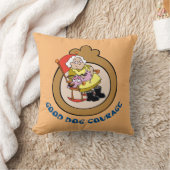 臆病な犬の勇気 | Good Dog Course クッション (ブランケット)