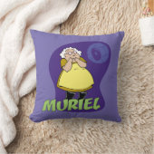 臆病な犬の勇気 | Muriel Graphic クッション (ブランケット)