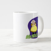 臆病な犬の勇気 | Muriel Graphic ジャンボコーヒーマグカップ (正面右)