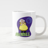 臆病な犬の勇気 | Muriel Graphic ジャンボコーヒーマグカップ (右)