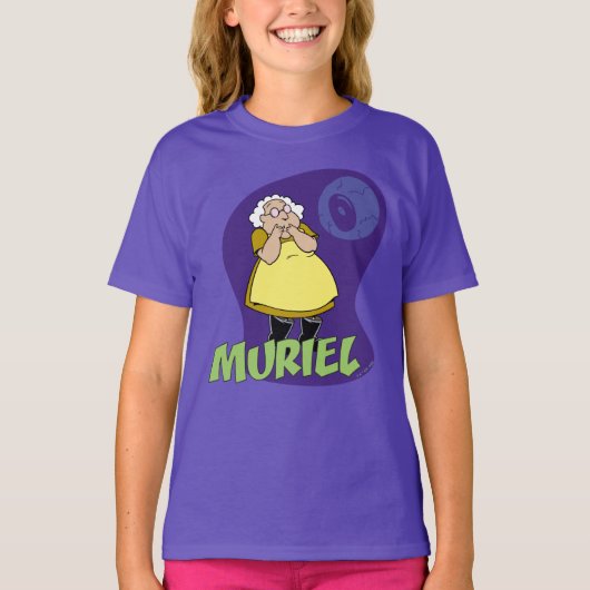 臆病な犬の勇気 | Muriel Graphic Tシャツ (正面)
