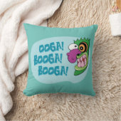 臆病な犬の勇気 | Ooga Booga Booga! クッション (ブランケット)