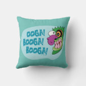 臆病な犬の勇気 | Ooga Booga Booga! クッション (裏面)