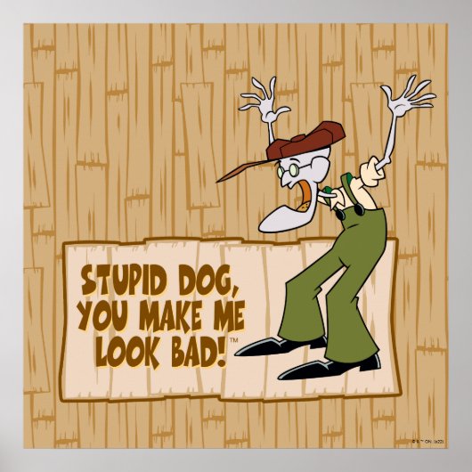 臆病な犬の勇気 | You Make Me Bad Look Me! ポスター (正面)