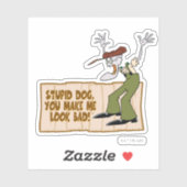 臆病な犬を勇気づける |見た目が悪い! シール (シート)