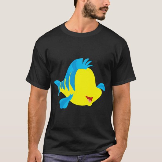 臆病な魚 Tシャツ (正面)