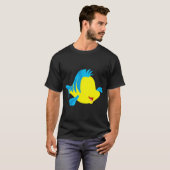 臆病な魚 Tシャツ (正面フル)