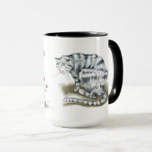 臆病な マグカップ (正面右)