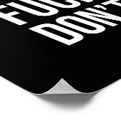 臆病ストップである ポスター (角)