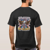 臆病者はダメ。成功へのマインドセット Tシャツ (裏面)