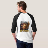 臆病者はダメ。成功へのマインドセット Tシャツ (裏面フル)