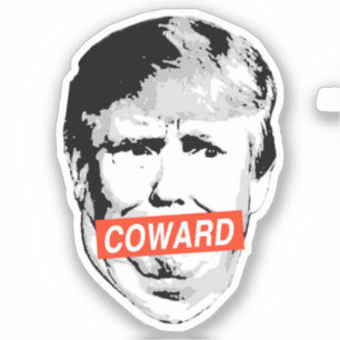 臆病者トランプ シール