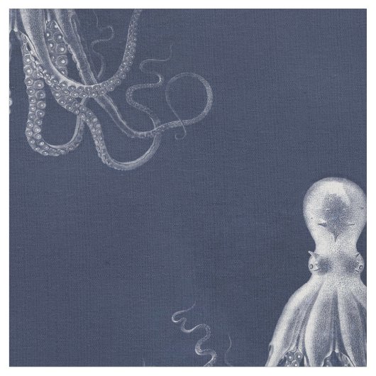 臍のタコ ファブリック (クローズアップ)