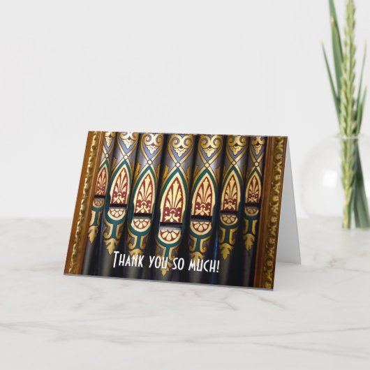 臓器かわいらし管サンキューカード サンキューカード (正面)