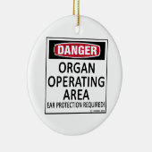 臓器の動作領域 セラミックオーナメント (右)