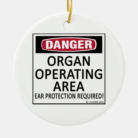 臓器の動作領域 セラミックオーナメント (正面)