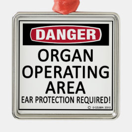 臓器の動作領域 メタルオーナメント