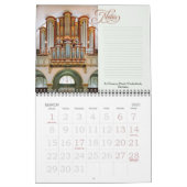 臓器の場所 – 水平カレンダー カレンダー (3月 2021)