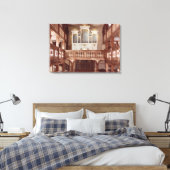 臓器の見解 キャンバスプリント (インサイチュ (寝室))