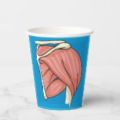 臓器イラストレーション 紙コップ (正面)