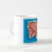 臓器イラスト コーヒーマグカップ (正面左)