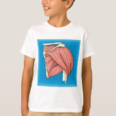 臓器イラスト Tシャツ (正面)