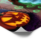 臓器ステンドグラス幽霊 ポスター (角)