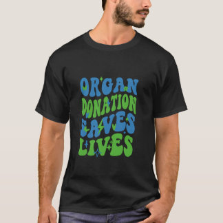 臓器寄贈救生活国家寄贈ライフ法 Tシャツ