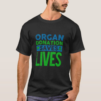 臓器寄贈救生活国家寄贈ライフ法 Tシャツ