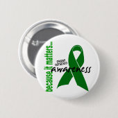 臓器提供の認識度 缶バッジ (正面&裏面)