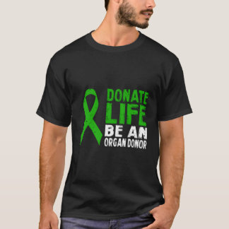 臓器提供者として命を寄付する Tシャツ