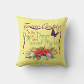 臓器提供者に対してドナー認識度に永遠に感謝する クッション (正面)