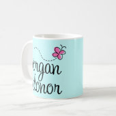 臓器提供者のギフトのマグ コーヒーマグカップ (正面左)