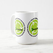 臓器提供者のマグカップ コーヒーマグカップ (正面左)