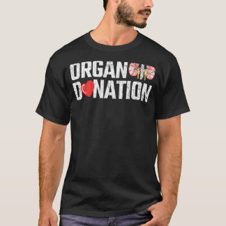 臓器提供者の図 Tシャツ