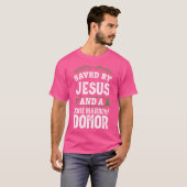 臓器提供者の生存者イエスの回復 Tシャツ (正面フル)