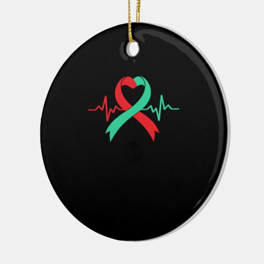 臓器提供者オーガン移植士手術 セラミックオーナメント (左)