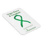 臓器提供者・移植認識度リボン磁石 マグネット (右側)