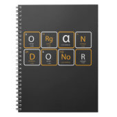 臓器提供腎臓臓臓臓臓臓臓臓臓臓臓臓臓臓臓臓器提供者の健康 ノートブック (正面)