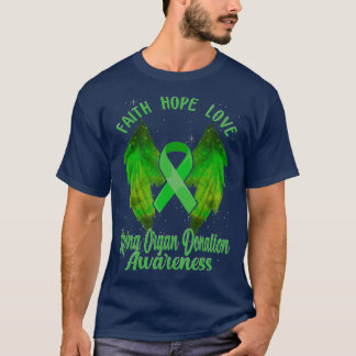 臓器提供認識度臓器提供者Ri Tシャツ