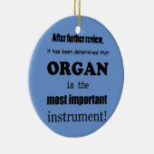 臓器最重要楽器 セラミックオーナメント (右)