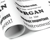 臓器最重要楽器 ラッピングペーパー (ロールコーナー)