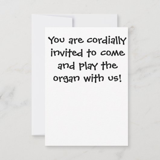 臓器移植の招待 招待状 (裏面)